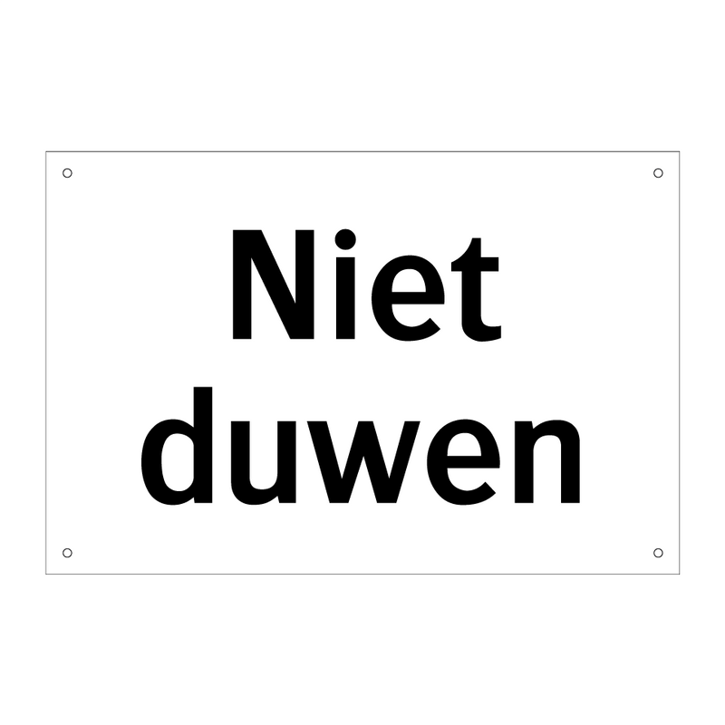 Niet duwen & Niet duwen & Niet duwen & Niet duwen & Niet duwen & Niet duwen & Niet duwen