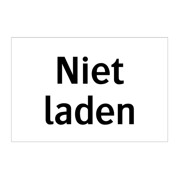 Niet laden & Niet laden & Niet laden & Niet laden & Niet laden & Niet laden & Niet laden