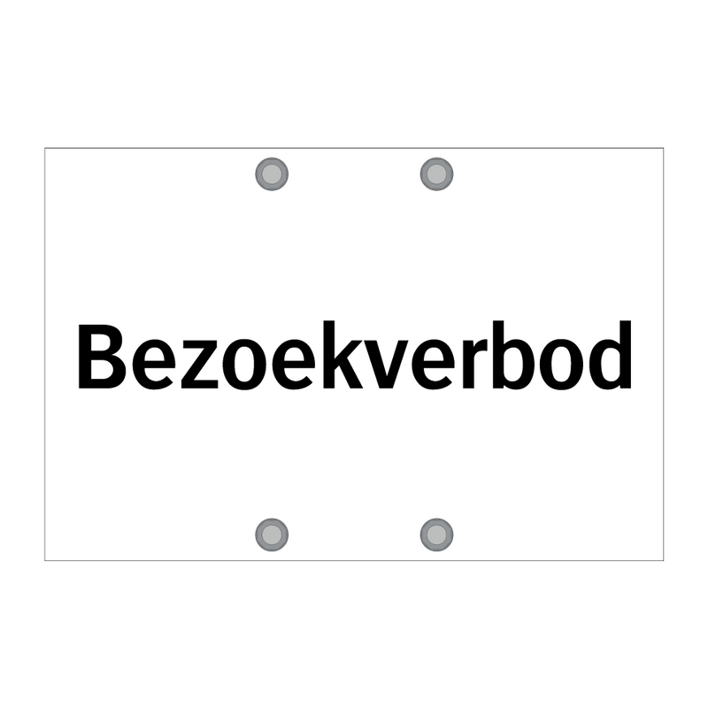 Bezoekverbod & Bezoekverbod & Bezoekverbod & Bezoekverbod & Bezoekverbod