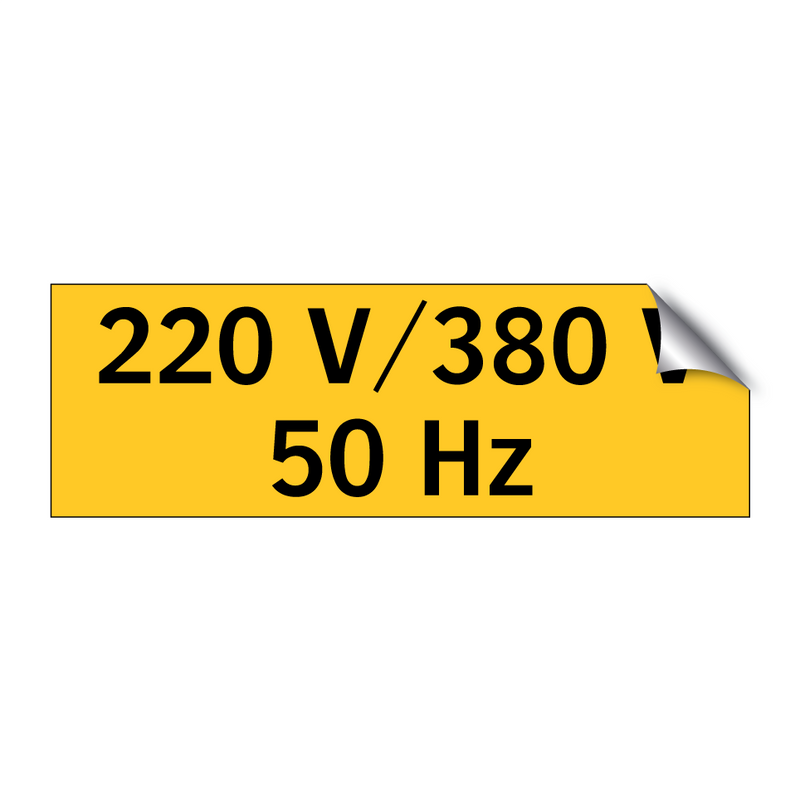 220 V/380 V 50 Hz & 220 V/380 V 50 Hz & 220 V/380 V 50 Hz & 220 V/380 V 50 Hz