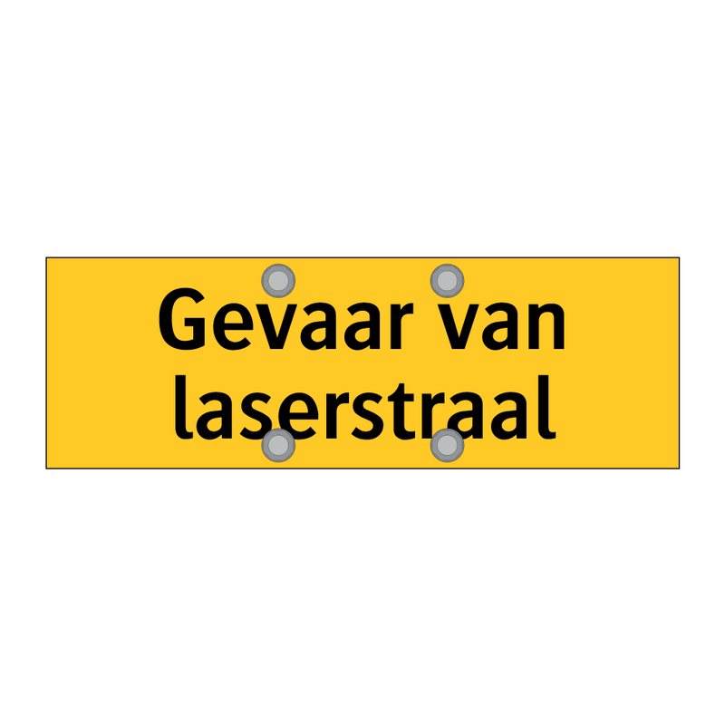 Gevaar van laserstraal & Gevaar van laserstraal & Gevaar van laserstraal