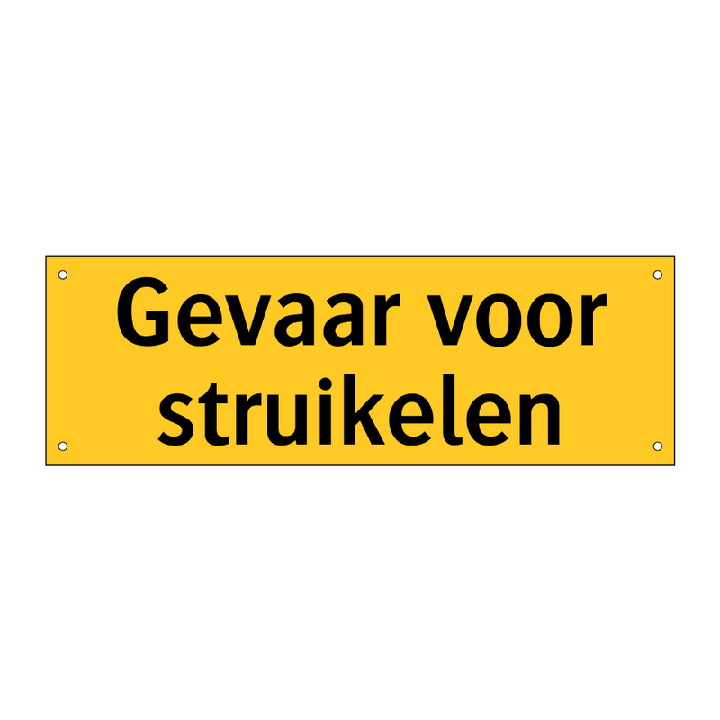 Gevaar voor struikelen & Gevaar voor struikelen & Gevaar voor struikelen & Gevaar voor struikelen