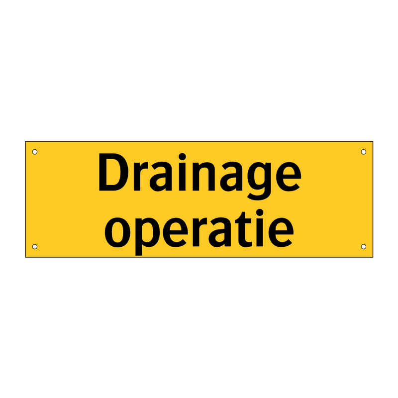 Drainage operatie & Drainage operatie & Drainage operatie & Drainage operatie & Drainage operatie