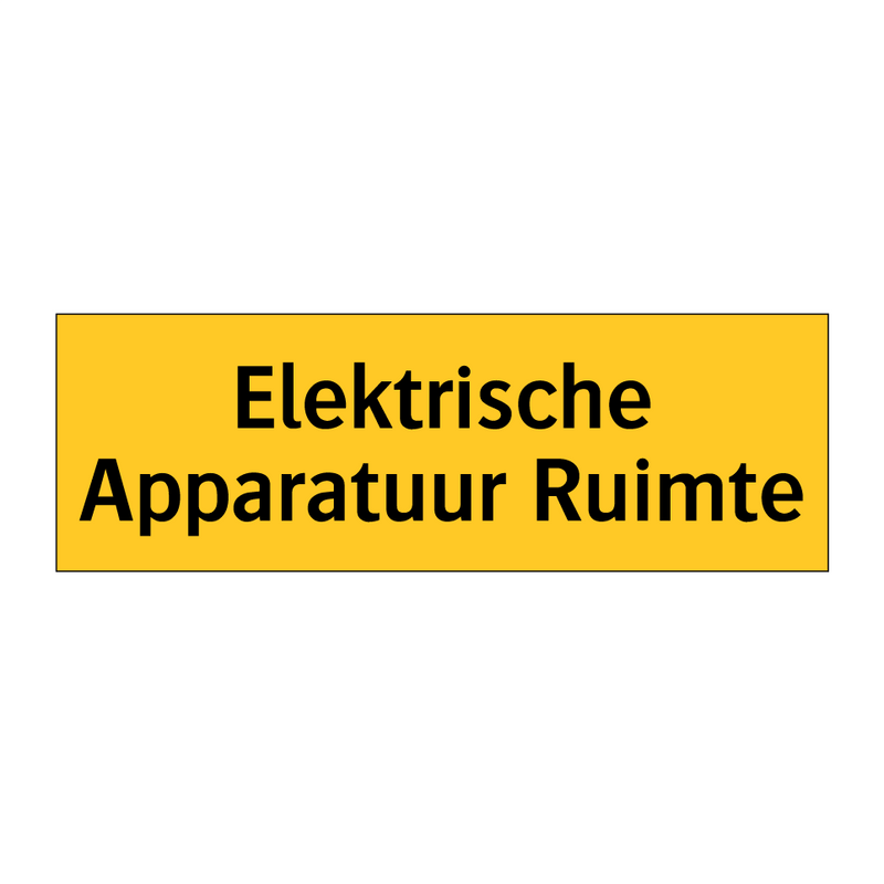 Elektrische Apparatuur Ruimte & Elektrische Apparatuur Ruimte & Elektrische Apparatuur Ruimte