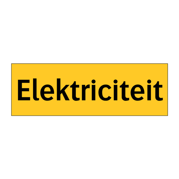 Elektriciteit & Elektriciteit & Elektriciteit & Elektriciteit & Elektriciteit & Elektriciteit