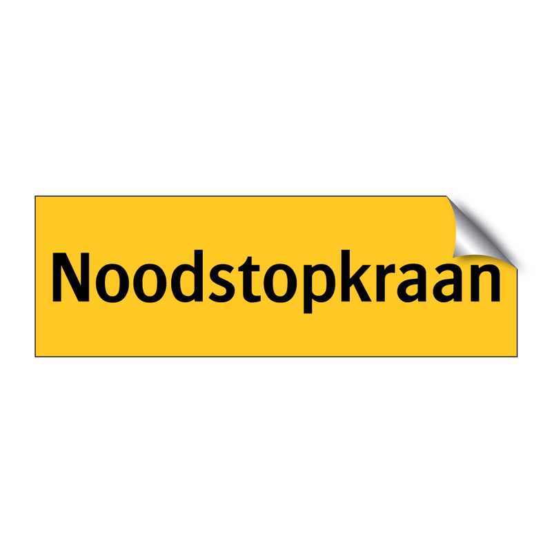 Noodstopkraan & Noodstopkraan & Noodstopkraan & Noodstopkraan