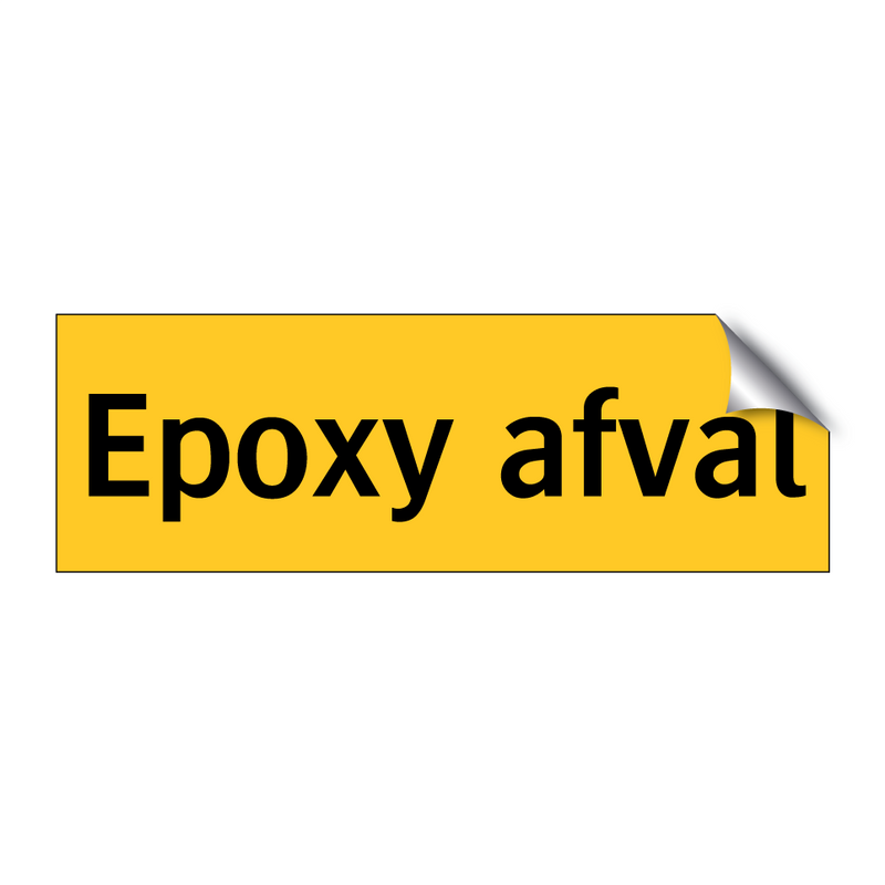 Epoxy afval & Epoxy afval & Epoxy afval & Epoxy afval