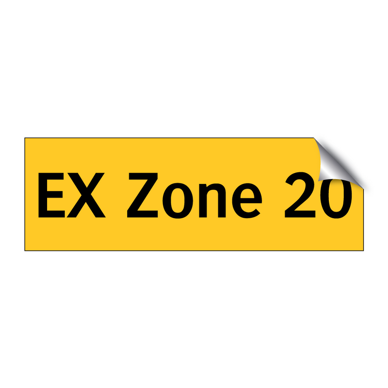 EX Zone 20 & EX Zone 20 & EX Zone 20 & EX Zone 20