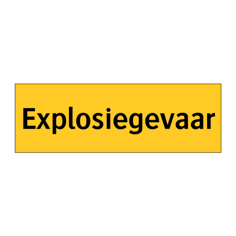 Explosiegevaar & Explosiegevaar & Explosiegevaar & Explosiegevaar & Explosiegevaar & Explosiegevaar