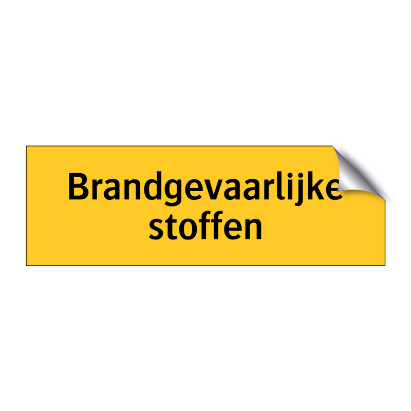 Brandgevaarlijke stoffen & Brandgevaarlijke stoffen & Brandgevaarlijke stoffen