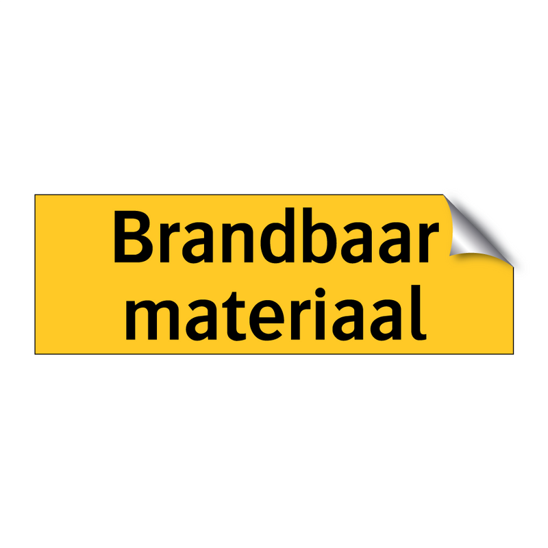 Brandbaar materiaal & Brandbaar materiaal & Brandbaar materiaal & Brandbaar materiaal