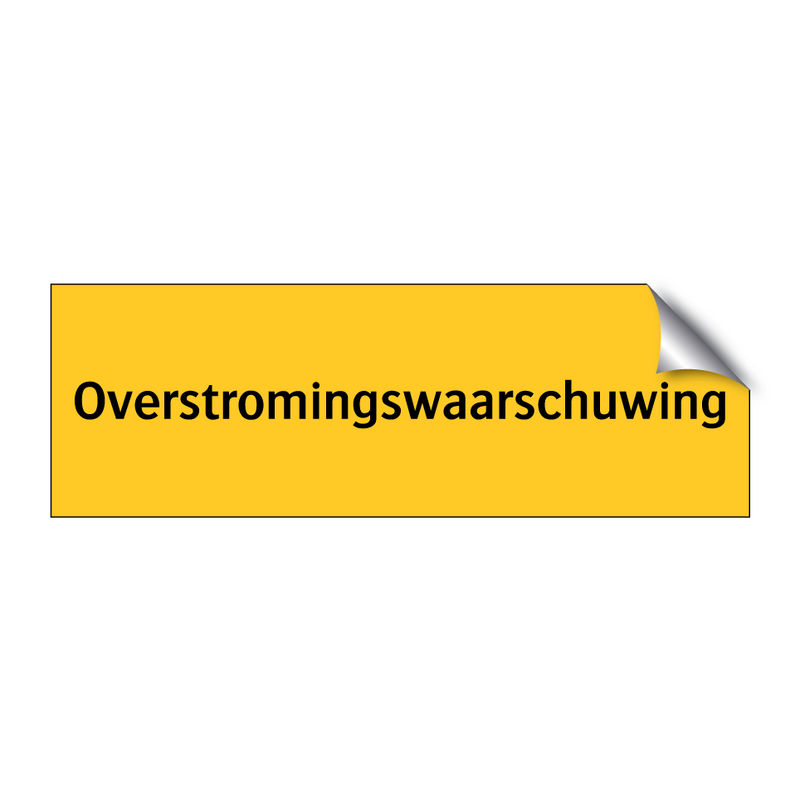 Overstromingswaarschuwing & Overstromingswaarschuwing & Overstromingswaarschuwing