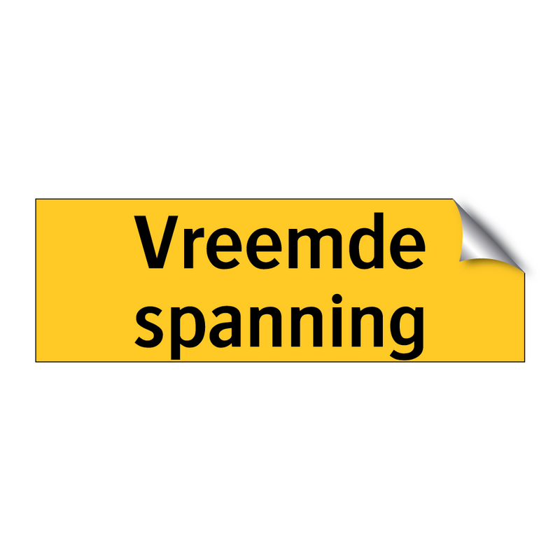 Vreemde spanning & Vreemde spanning & Vreemde spanning & Vreemde spanning