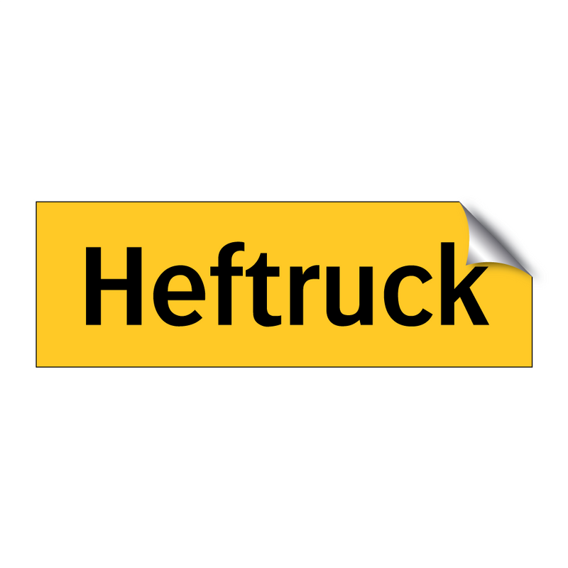 Heftruck & Heftruck & Heftruck & Heftruck