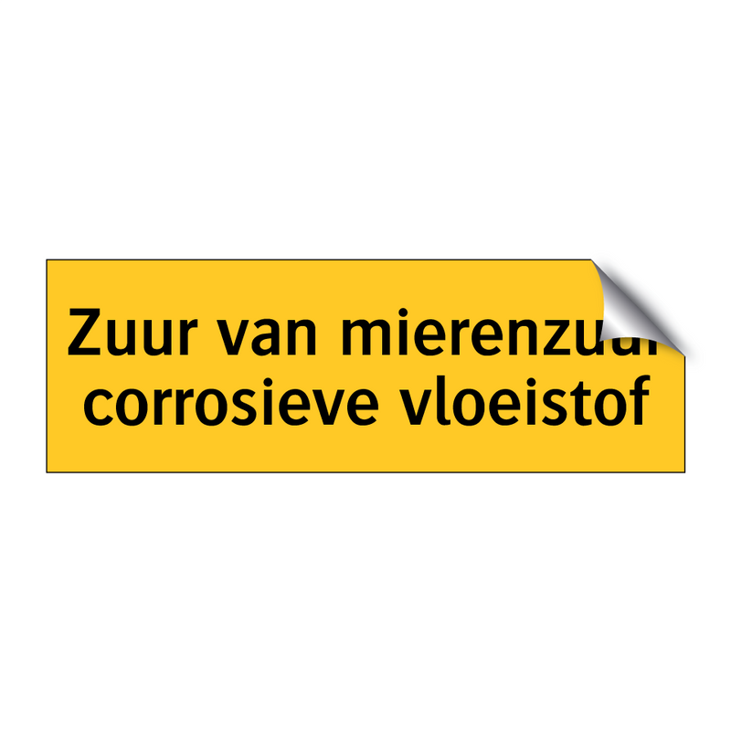 Zuur van mierenzuur corrosieve vloeistof & Zuur van mierenzuur corrosieve vloeistof