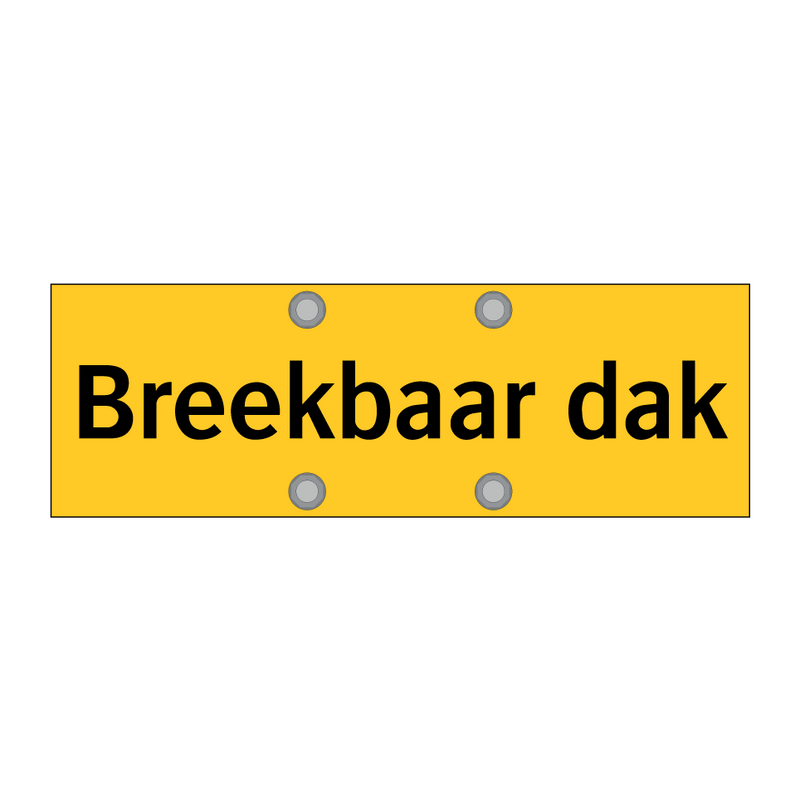 Breekbaar dak & Breekbaar dak & Breekbaar dak