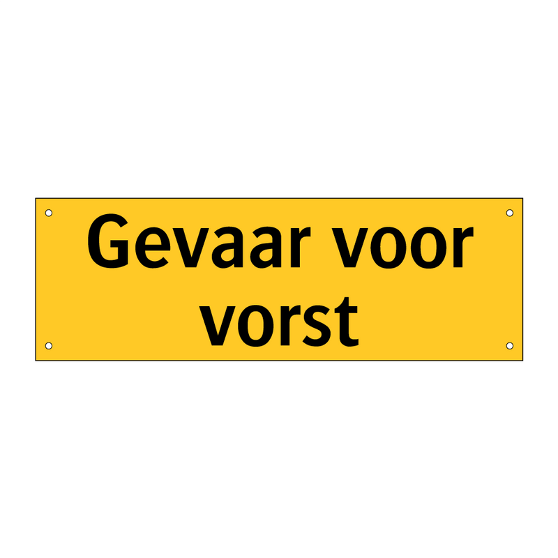 Gevaar voor vorst & Gevaar voor vorst & Gevaar voor vorst & Gevaar voor vorst & Gevaar voor vorst