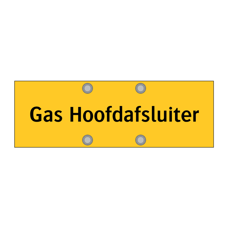 Gas Hoofdafsluiter & Gas Hoofdafsluiter & Gas Hoofdafsluiter