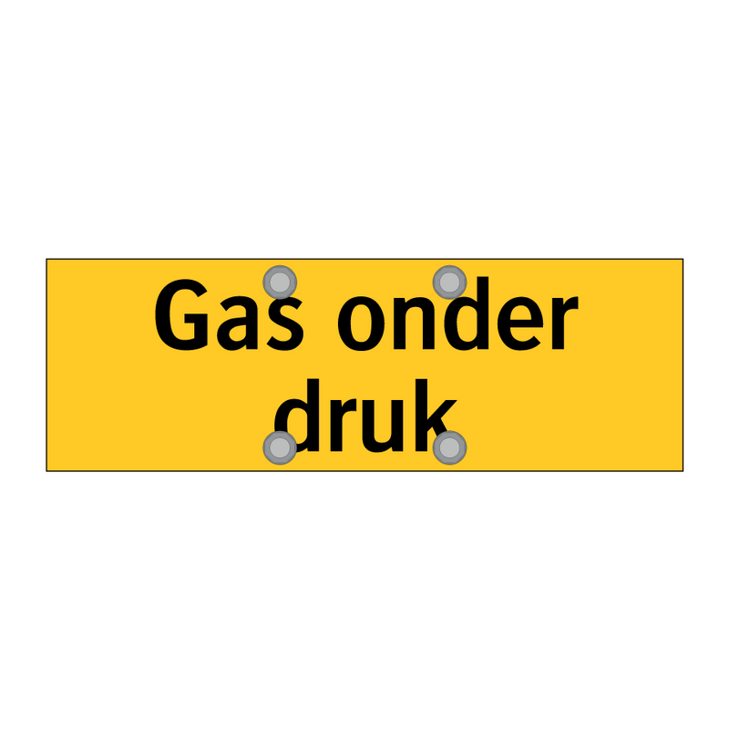 Gas onder druk & Gas onder druk & Gas onder druk