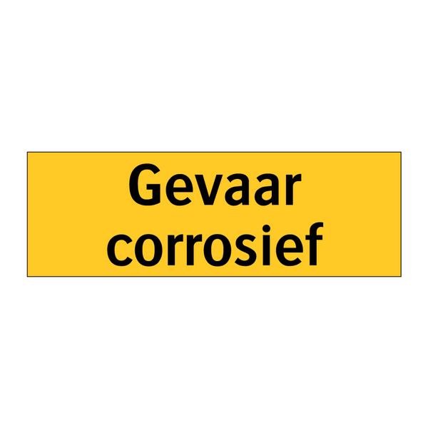 Gevaar corrosief & Gevaar corrosief & Gevaar corrosief & Gevaar corrosief & Gevaar corrosief