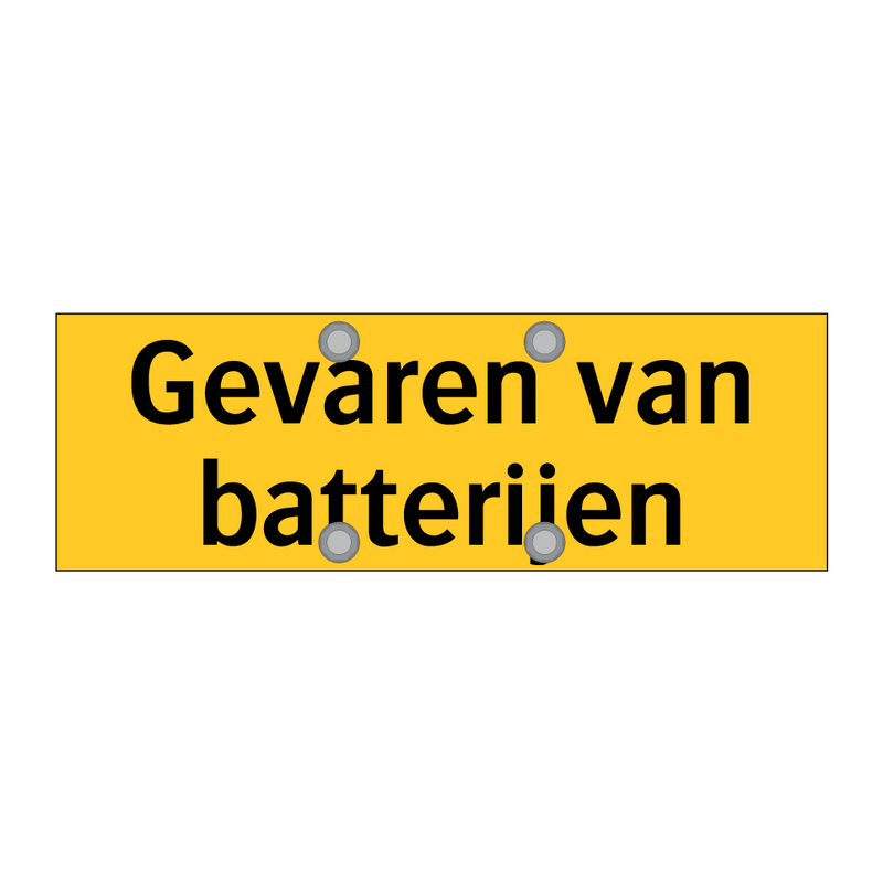 Gevaren van batterijen & Gevaren van batterijen & Gevaren van batterijen