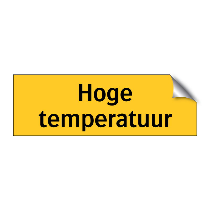 Hoge temperatuur & Hoge temperatuur & Hoge temperatuur & Hoge temperatuur