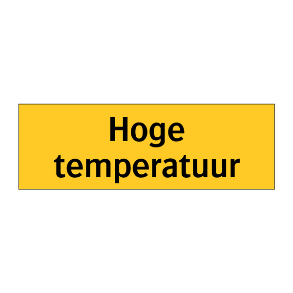 Hoge temperatuur & Hoge temperatuur & Hoge temperatuur & Hoge temperatuur & Hoge temperatuur