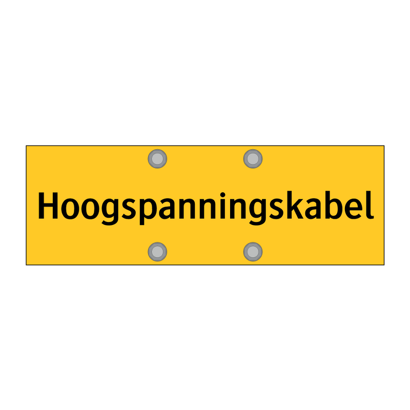 Hoogspanningskabel & Hoogspanningskabel & Hoogspanningskabel