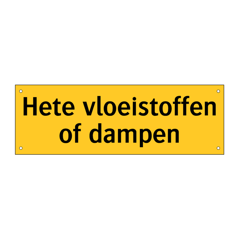 Hete vloeistoffen of dampen & Hete vloeistoffen of dampen & Hete vloeistoffen of dampen