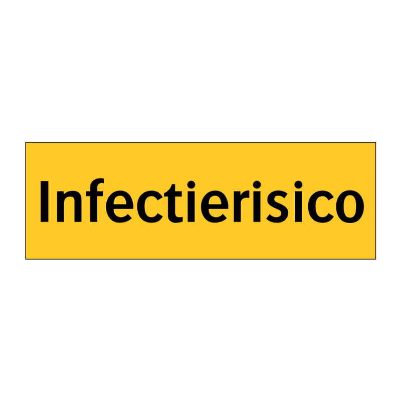 Infectierisico & Infectierisico & Infectierisico & Infectierisico & Infectierisico & Infectierisico