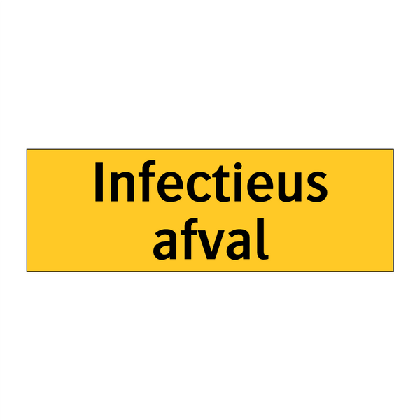 Infectieus afval & Infectieus afval & Infectieus afval & Infectieus afval & Infectieus afval