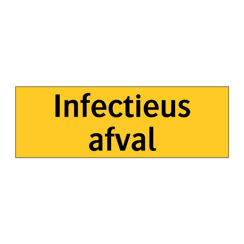 Infectieus afval & Infectieus afval & Infectieus afval & Infectieus afval & Infectieus afval