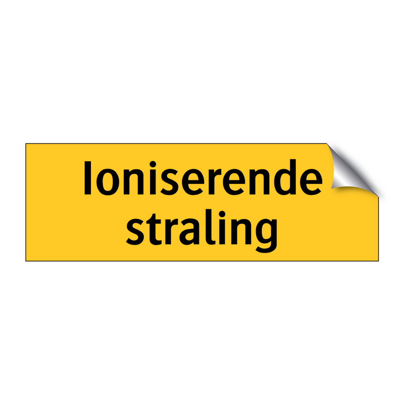 Ioniserende straling & Ioniserende straling & Ioniserende straling & Ioniserende straling