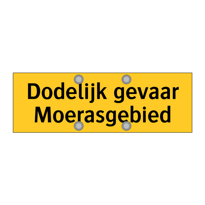 Dodelijk gevaar Moerasgebied & Dodelijk gevaar Moerasgebied & Dodelijk gevaar Moerasgebied