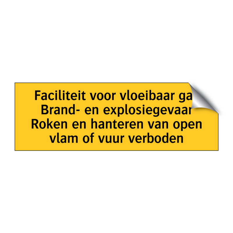 Faciliteit voor vloeibaar gas Brand- en explosiegevaar /.../