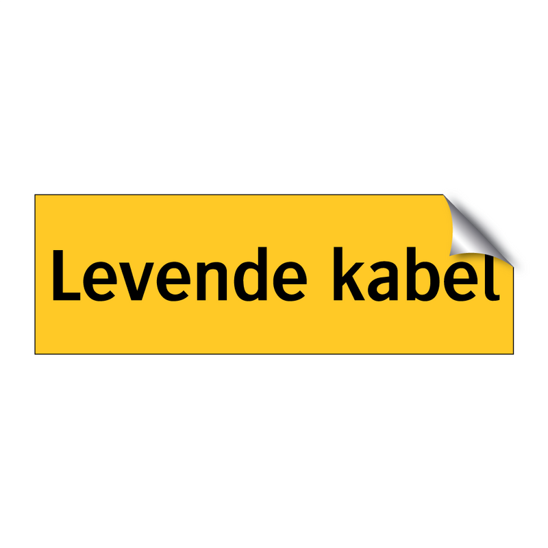 Levende kabel & Levende kabel & Levende kabel & Levende kabel