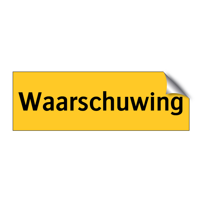 Waarschuwing & Waarschuwing & Waarschuwing & Waarschuwing