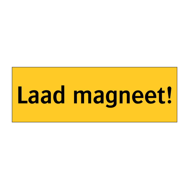 Laad magneet! & Laad magneet! & Laad magneet! & Laad magneet! & Laad magneet! & Laad magneet!