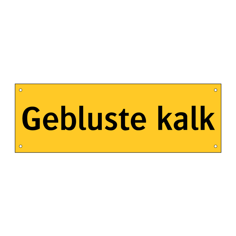 Gebluste kalk & Gebluste kalk & Gebluste kalk & Gebluste kalk & Gebluste kalk & Gebluste kalk