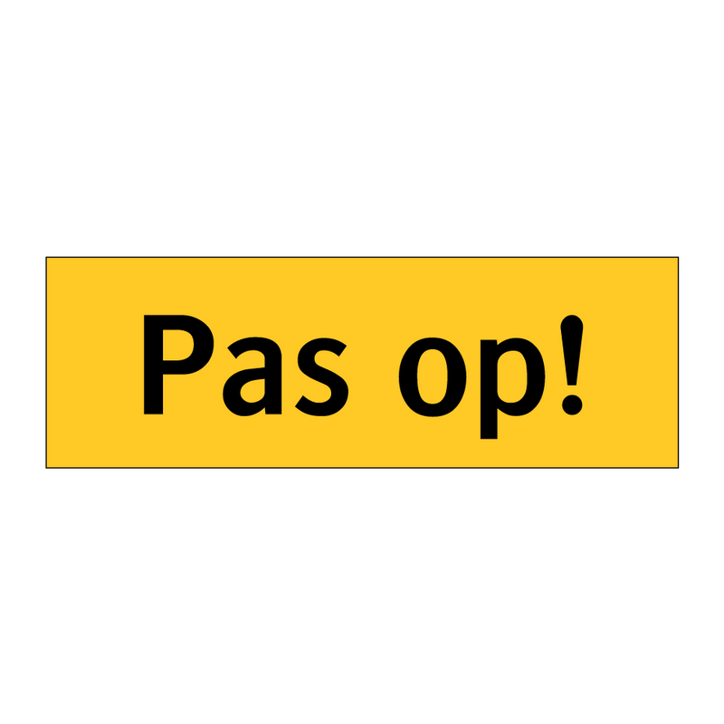 Pas op! & Pas op! & Pas op! & Pas op! & Pas op! & Pas op! & Pas op! & Pas op! & Pas op! & Pas op!