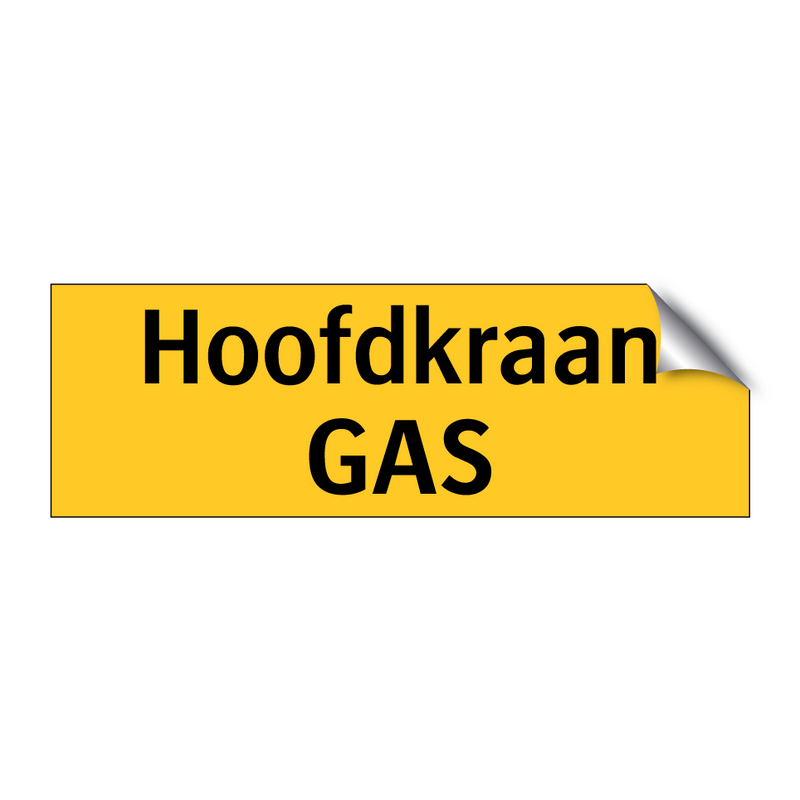 Hoofdkraan GAS & Hoofdkraan GAS & Hoofdkraan GAS & Hoofdkraan GAS