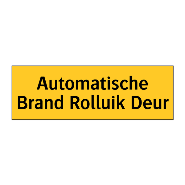 Automatische Brand Rolluik Deur & Automatische Brand Rolluik Deur & Automatische Brand Rolluik Deur