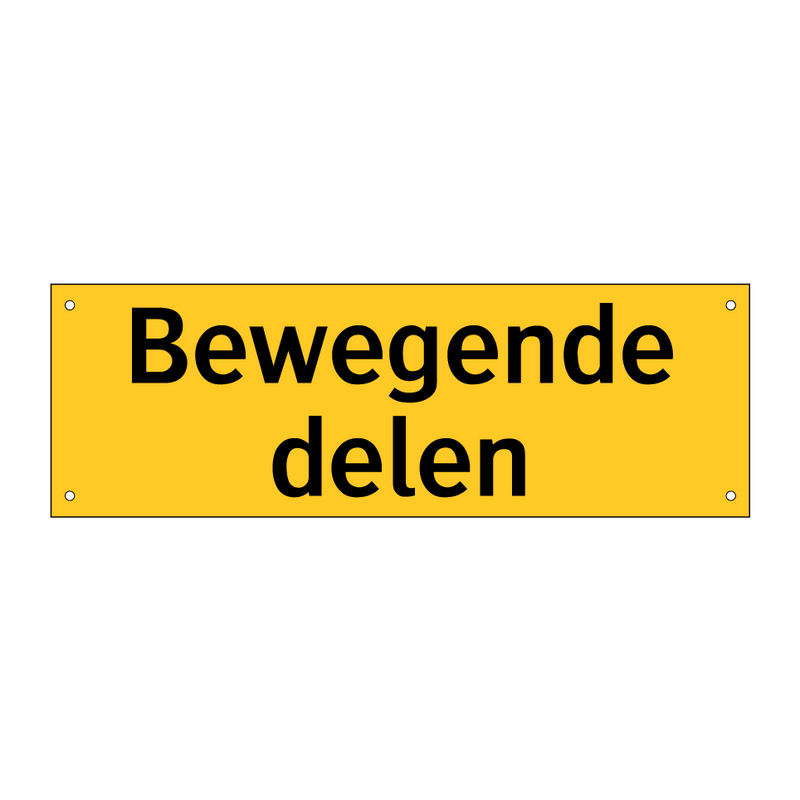 Bewegende delen & Bewegende delen & Bewegende delen & Bewegende delen & Bewegende delen