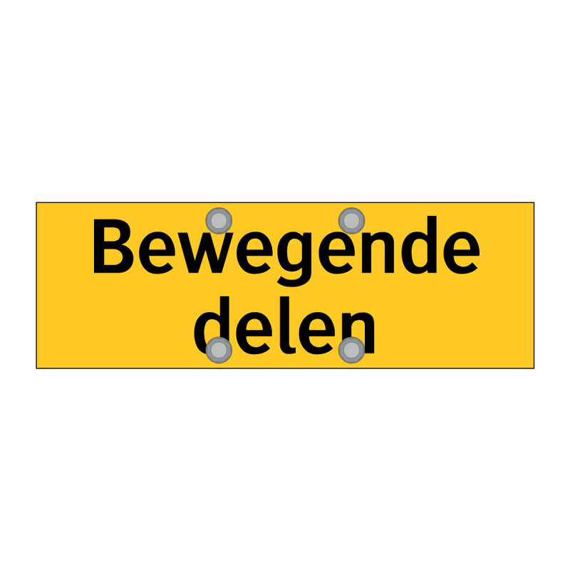 Bewegende delen & Bewegende delen & Bewegende delen