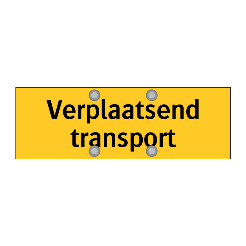 Verplaatsend transport & Verplaatsend transport & Verplaatsend transport