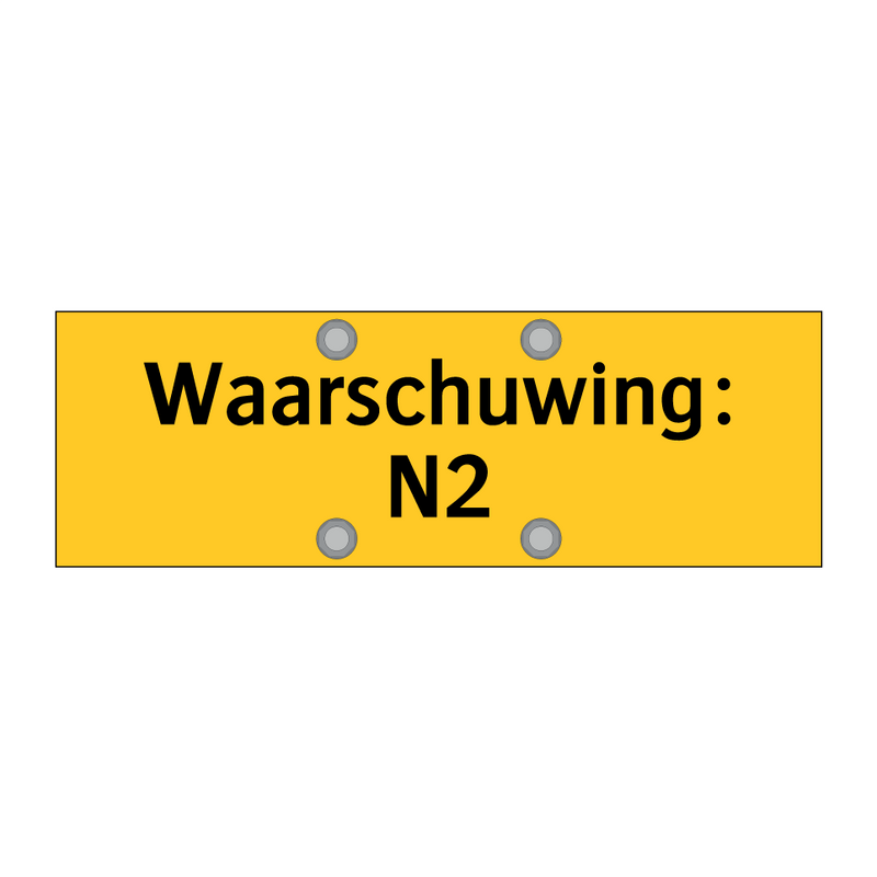 Waarschuwing: N2 & Waarschuwing: N2 & Waarschuwing: N2