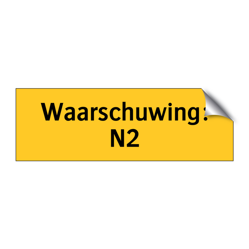 Waarschuwing: N2 & Waarschuwing: N2 & Waarschuwing: N2 & Waarschuwing: N2