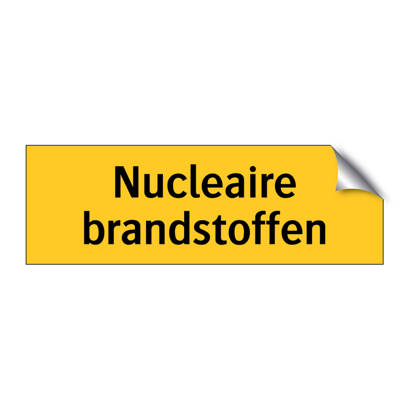 Nucleaire brandstoffen & Nucleaire brandstoffen & Nucleaire brandstoffen & Nucleaire brandstoffen