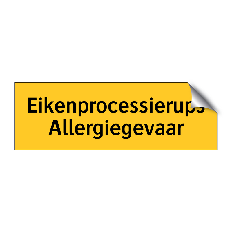 Eikenprocessierups Allergiegevaar & Eikenprocessierups Allergiegevaar