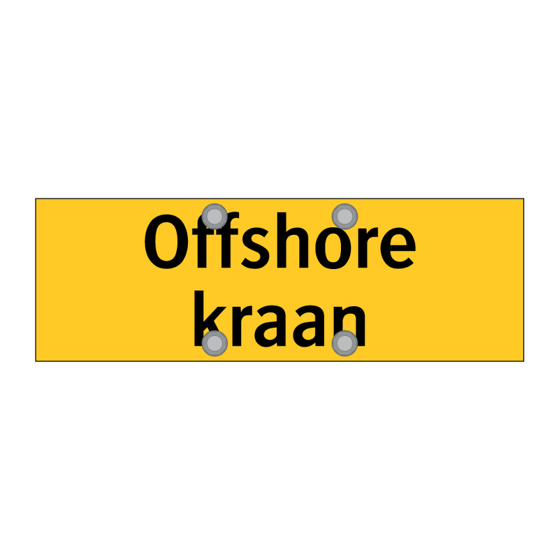 Offshore kraan & Offshore kraan & Offshore kraan